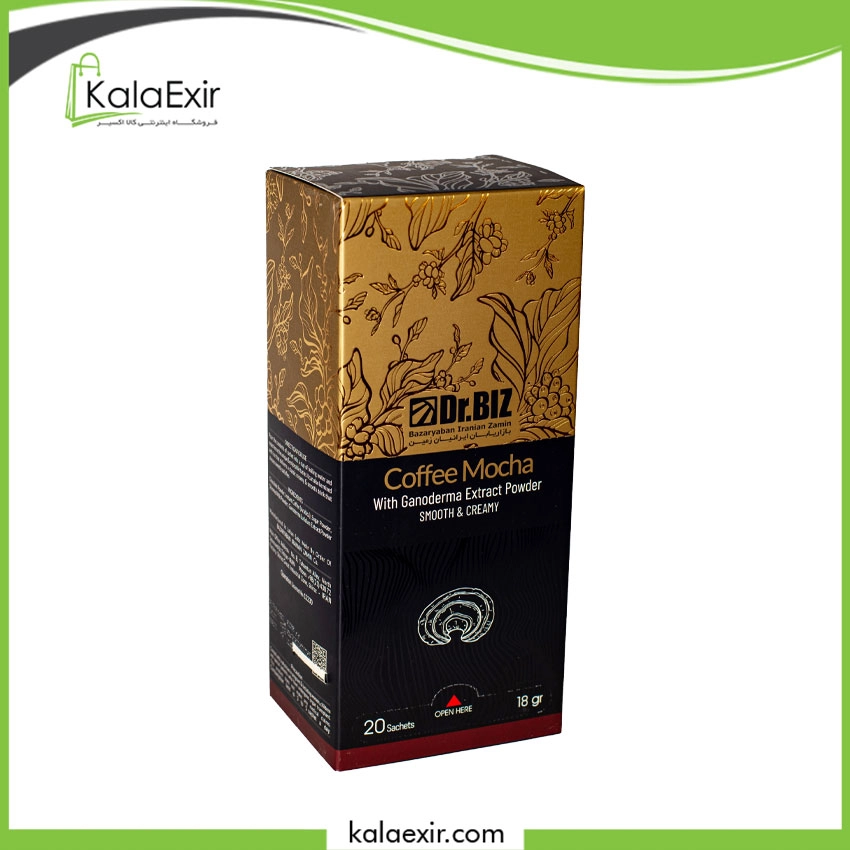 تصویر قهوه موکا گانودرما پکیج تک عددی