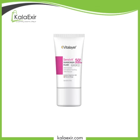 ضد آفتاب سنسی ویت ویتالیر ( رنگ بژ طبیعی)