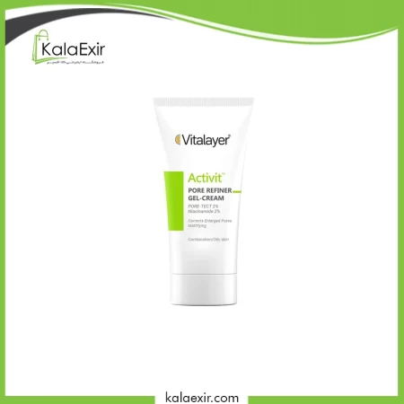 کرم ژل جمع کننده منافذ باز پوست اکتی ویت ویتالیر
