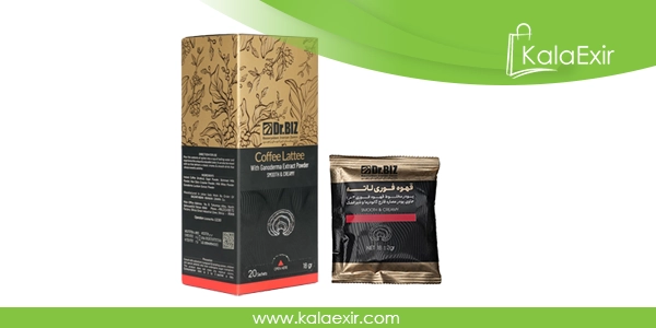 قهوه گانودرما لاته دکتر بیز